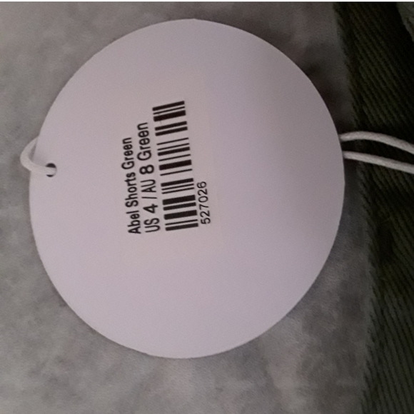 Princess Polly Abel High Waisted Denim Shorts NWT - Picture 6 of 7